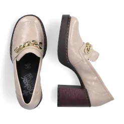 Rieker Women'S Pumps Cream Beige-Black