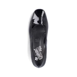 Rieker Women'S Pumps Glossy Black