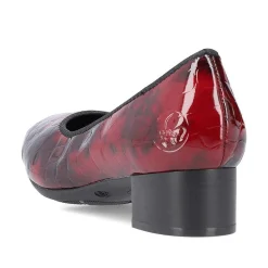 Rieker Women'S Pumps Metallic Red
