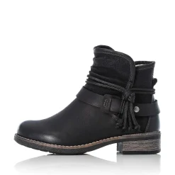 Rieker Women'S Short Boots Night Black