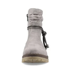 Rieker Women'S Short Boots Silver Gray