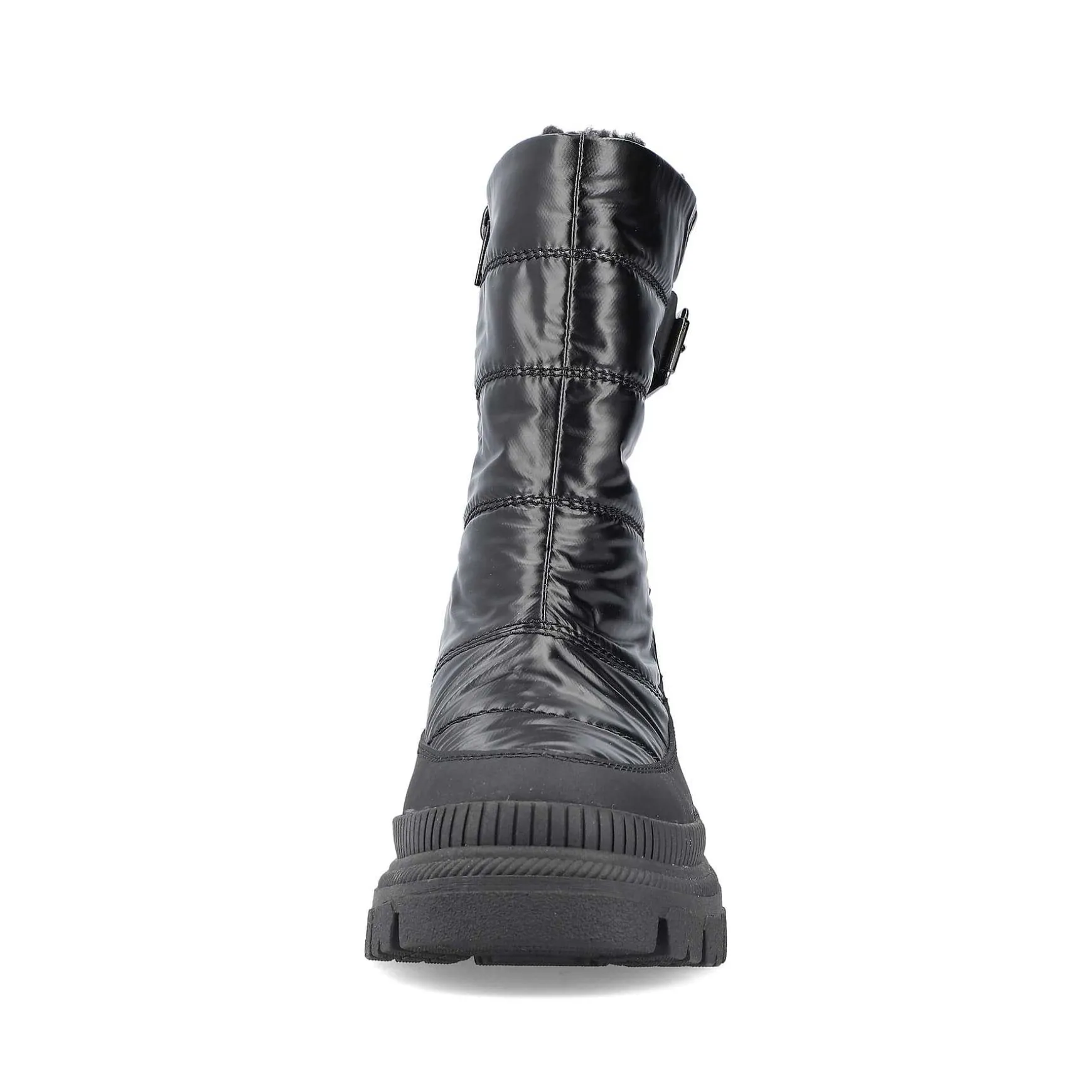 Rieker Women'S Short Boots Glossy Black