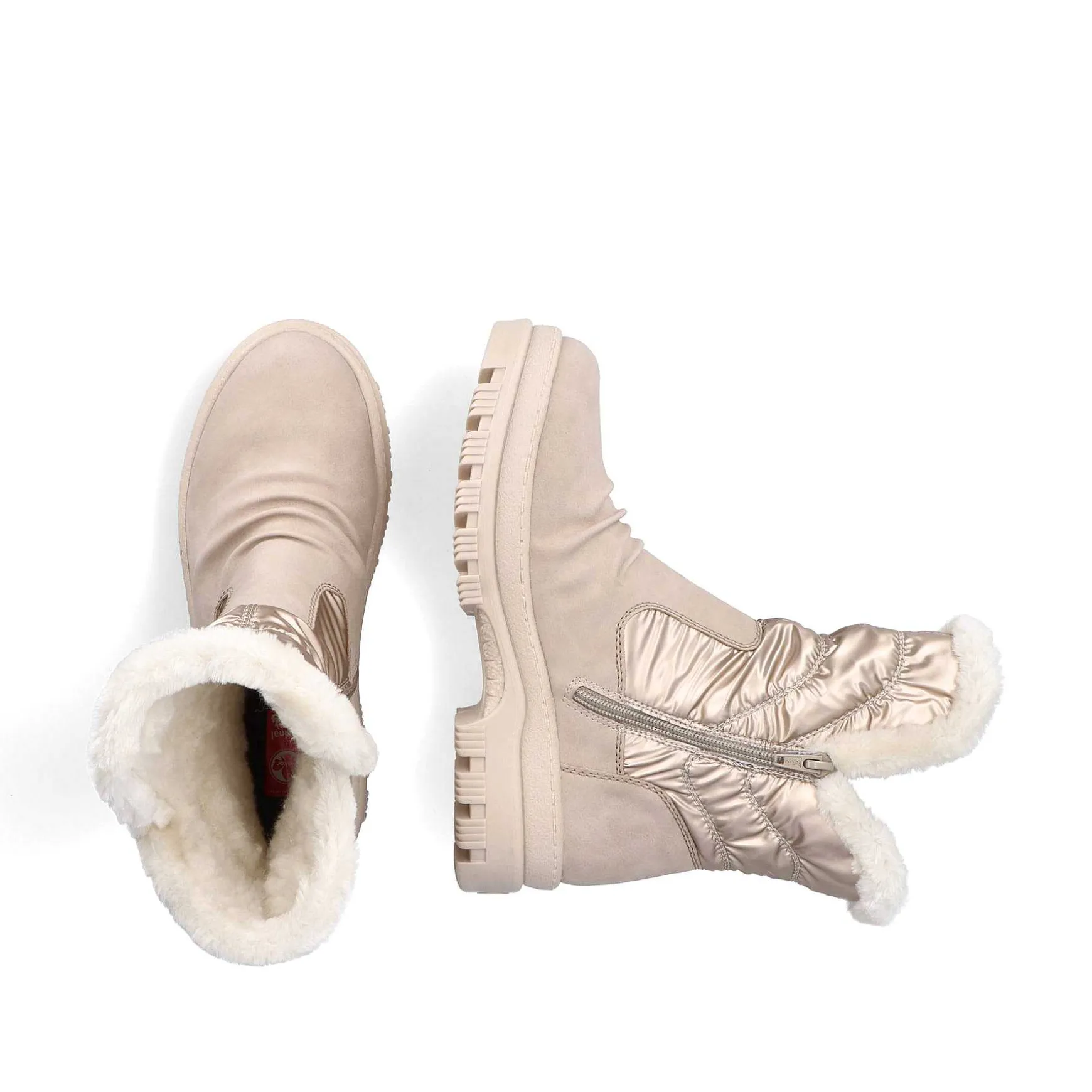 Rieker Women'S Short Boots Champagne