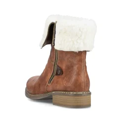 Rieker Women'S Short Boots Chestnut Brown