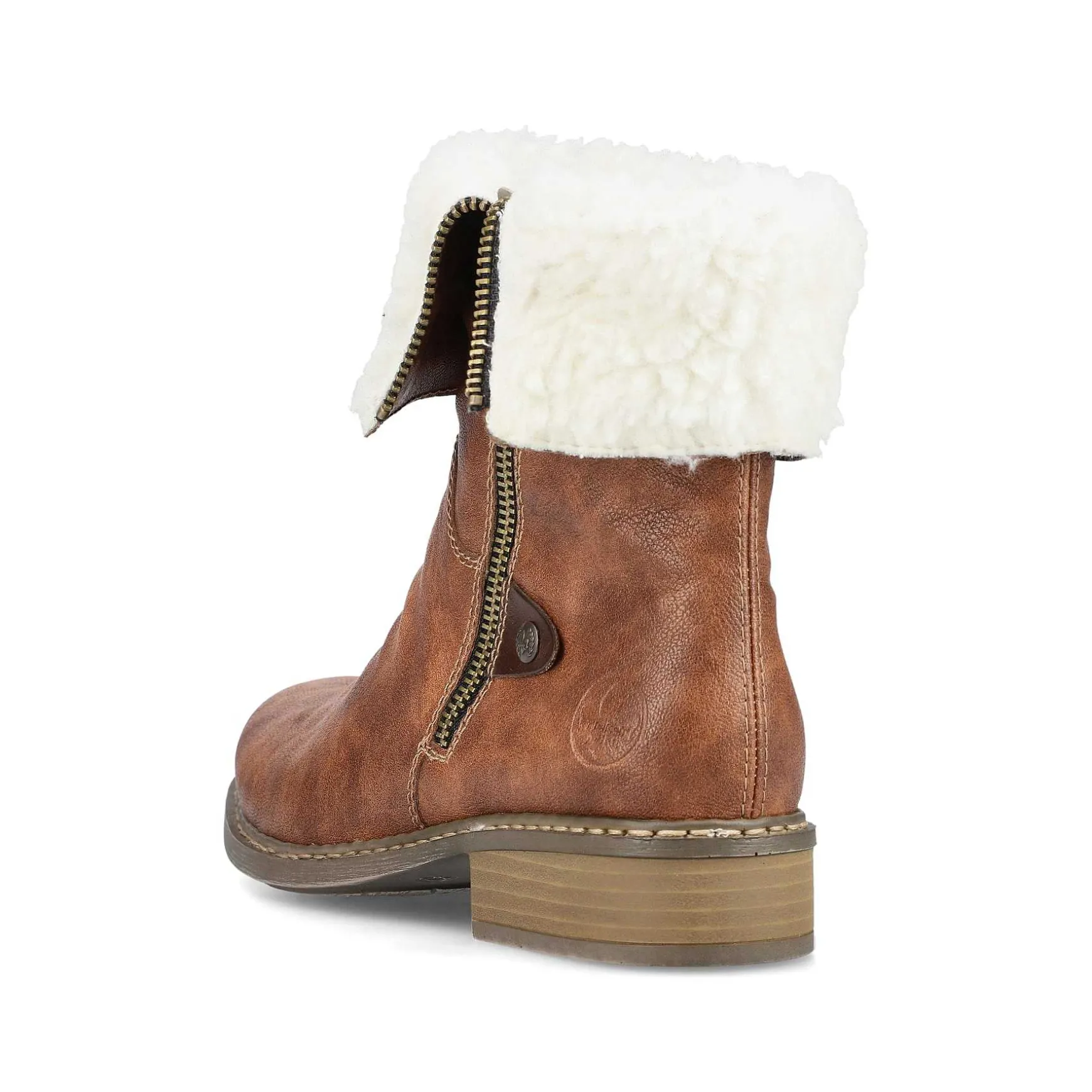 Rieker Women'S Short Boots Chestnut Brown