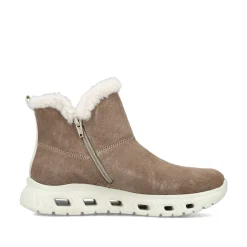 Rieker Women'S Short Boots Beige Brown