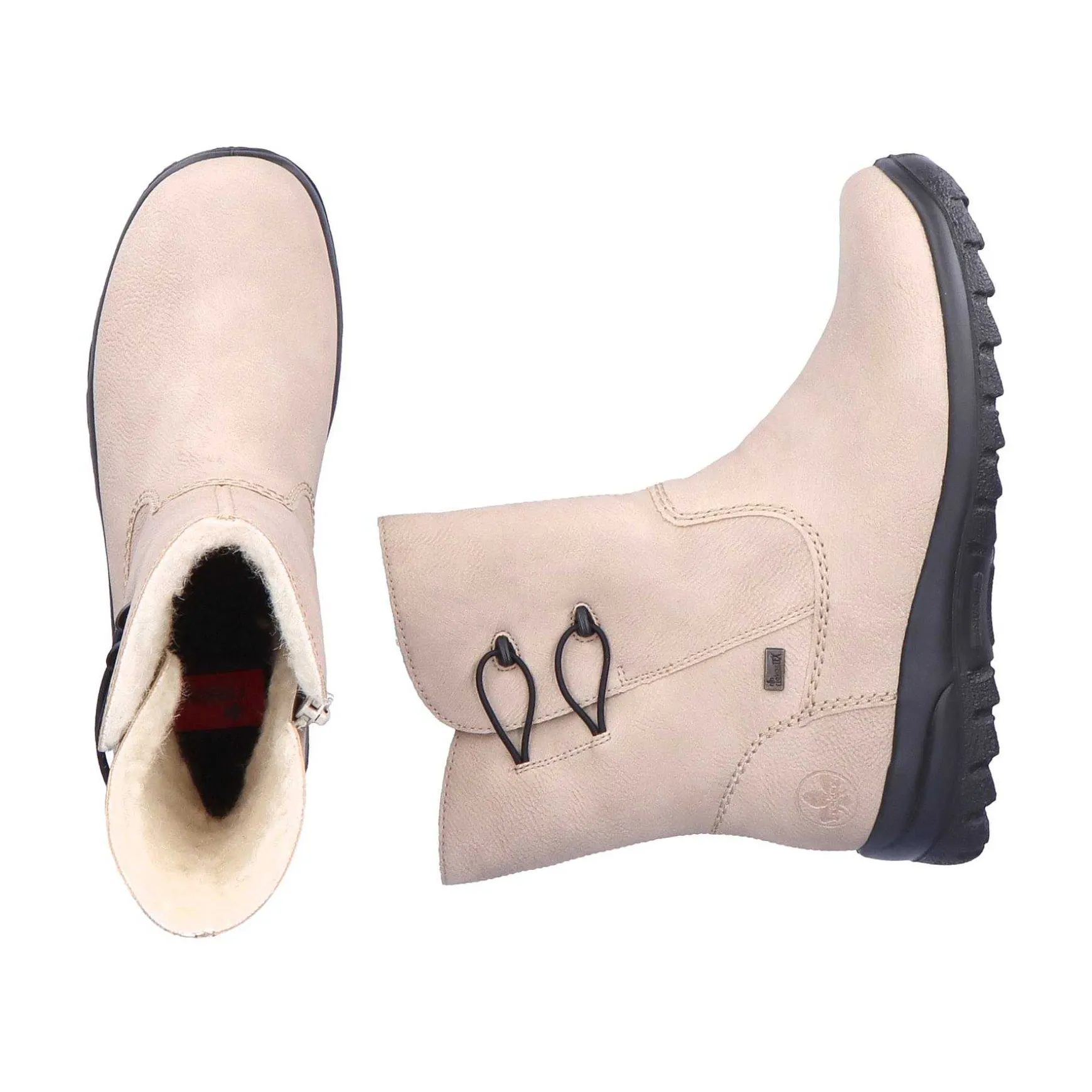 Rieker Women'S Short Boots Light Beige