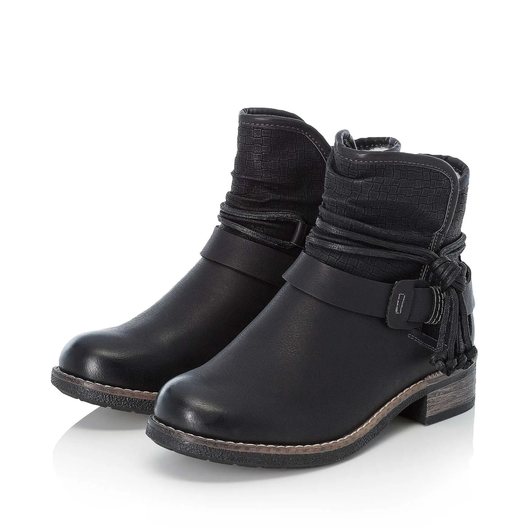 Rieker Women'S Short Boots Night Black
