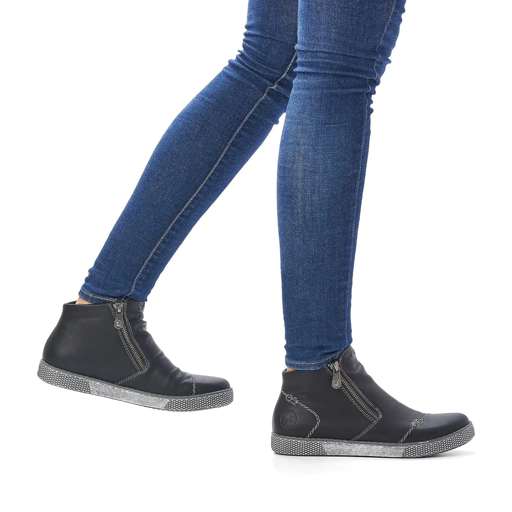 Rieker Women'S Short Boots Jet Black