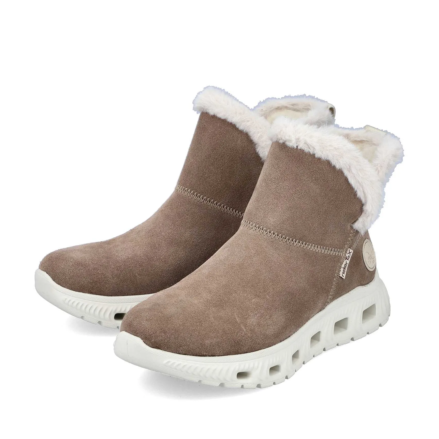 Rieker Women'S Short Boots Beige Brown