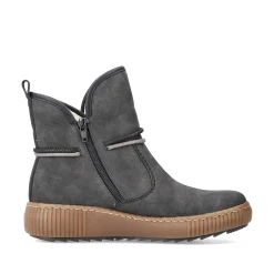 Rieker Women'S Short Boots Granite Gray