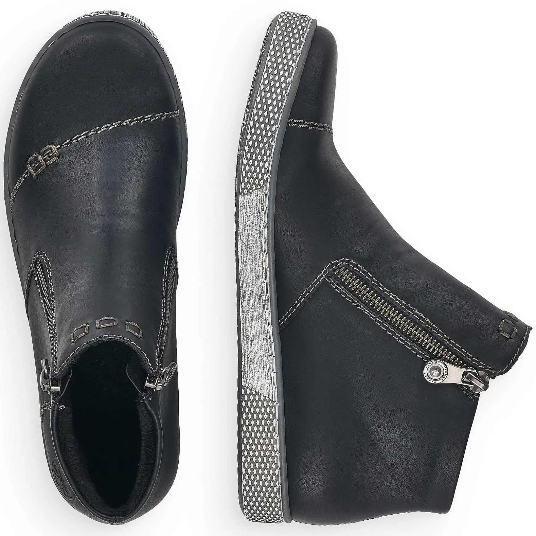 Rieker Women'S Short Boots Jet Black