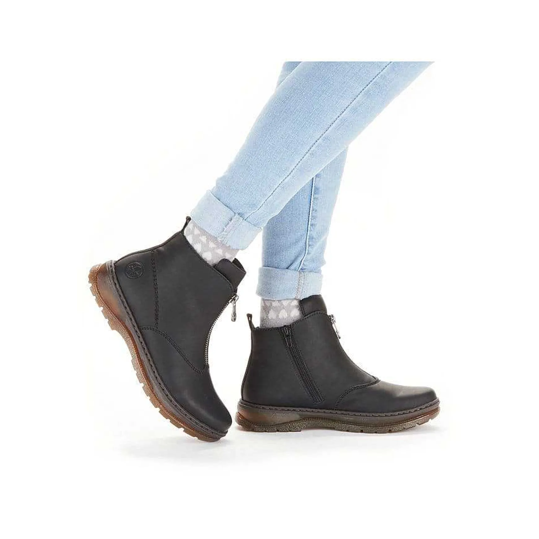 Rieker Women'S Short Boots Jet Black