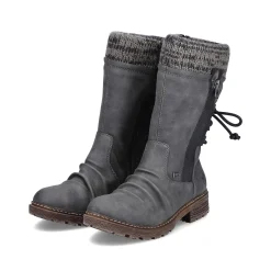 Rieker Women'S Short Boots Granite Gray