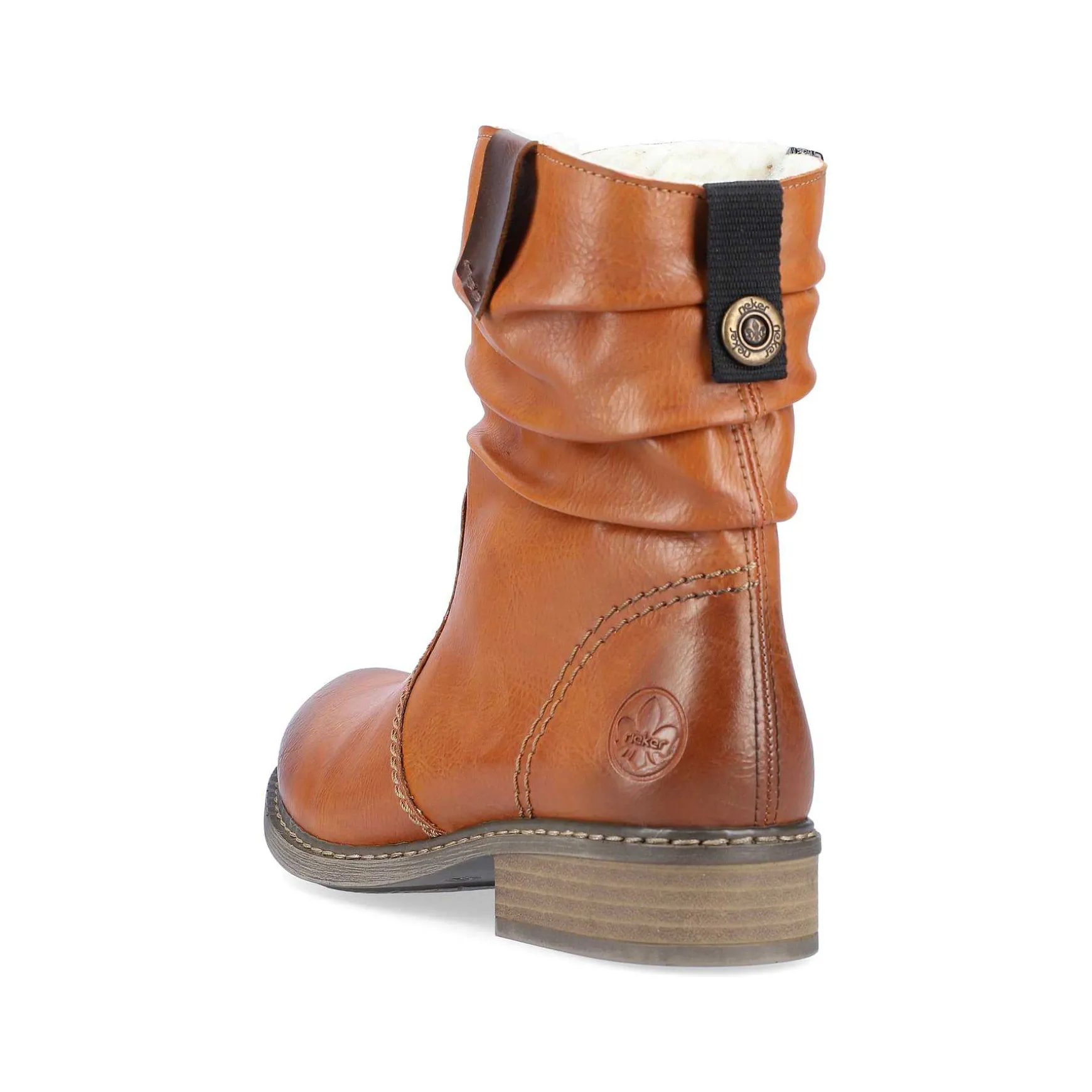 Rieker Women'S Short Boots Caramel Brown