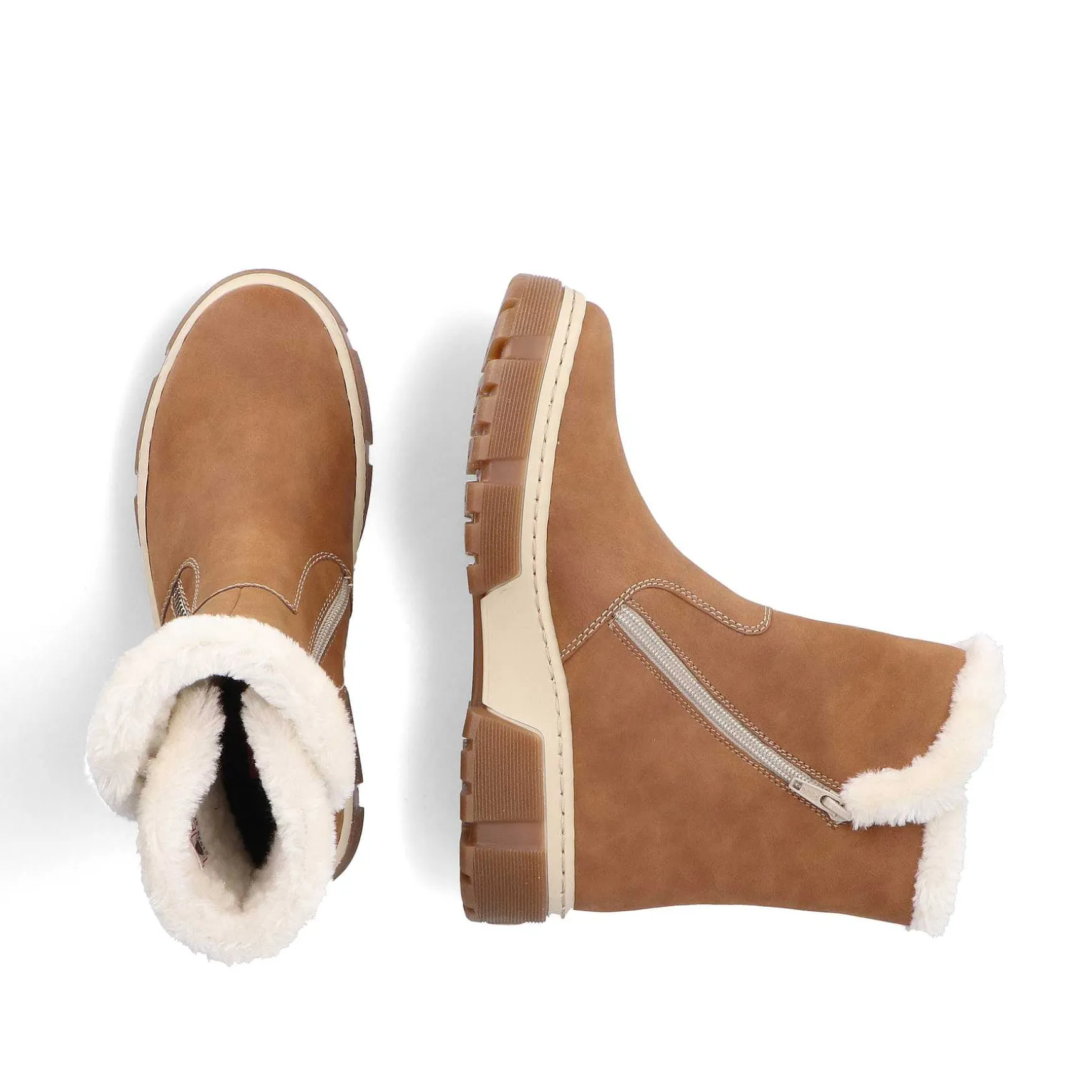 Rieker Women'S Short Boots Nougat Brown