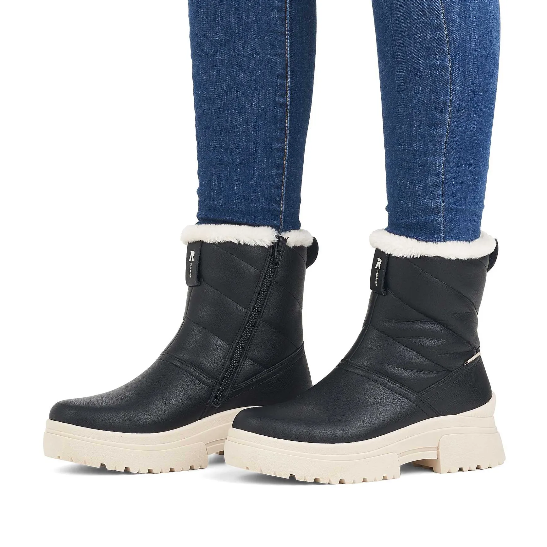 Rieker Women'S Short Boots Night Black