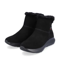 Rieker Women'S Short Boots Midnight Black
