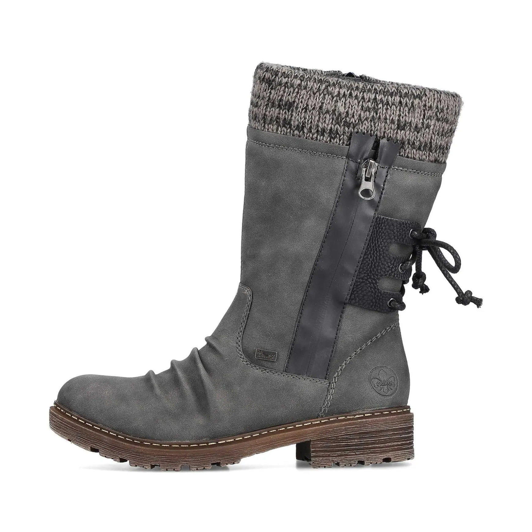 Rieker Women'S Short Boots Granite Gray