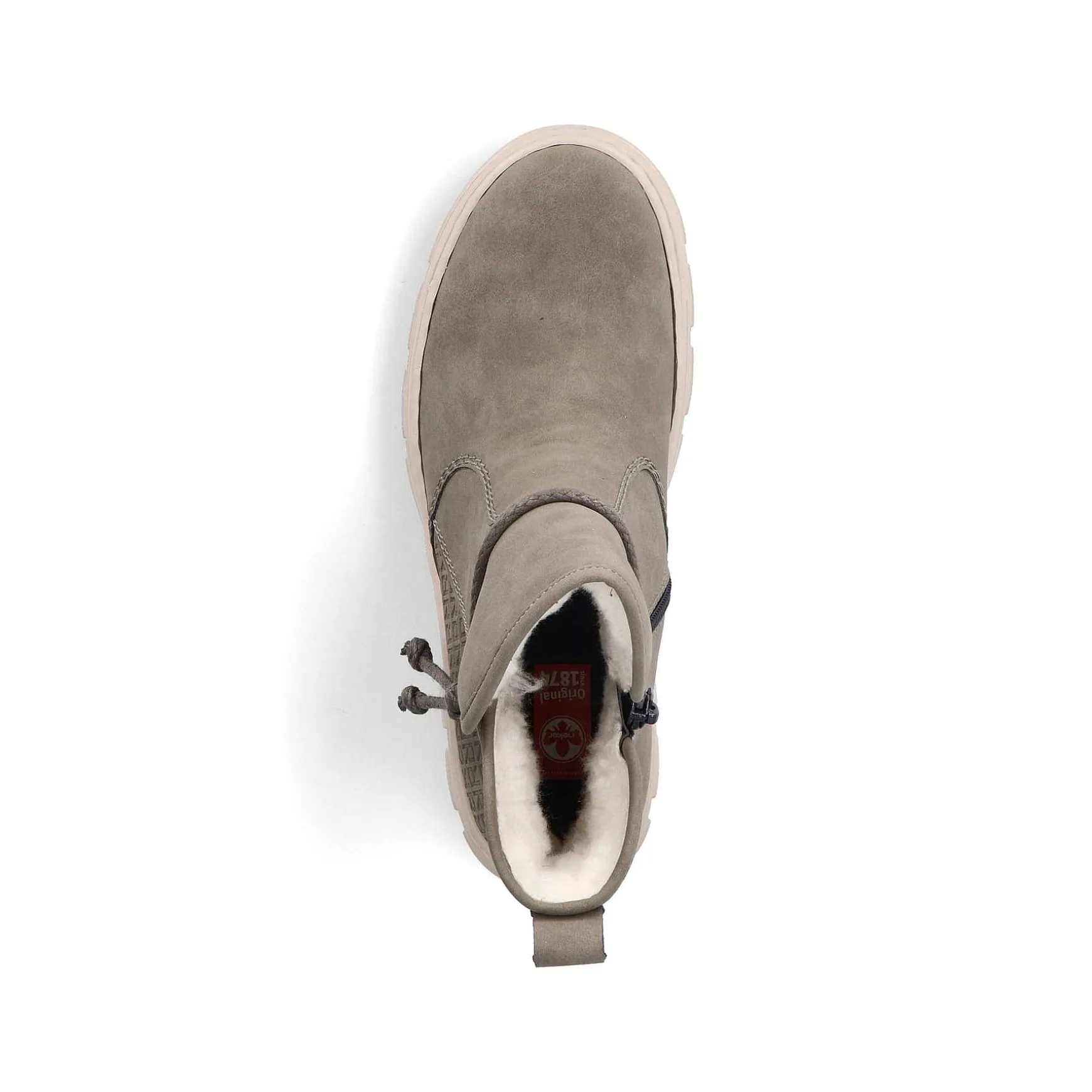 Rieker Women'S Short Boots Gray Green