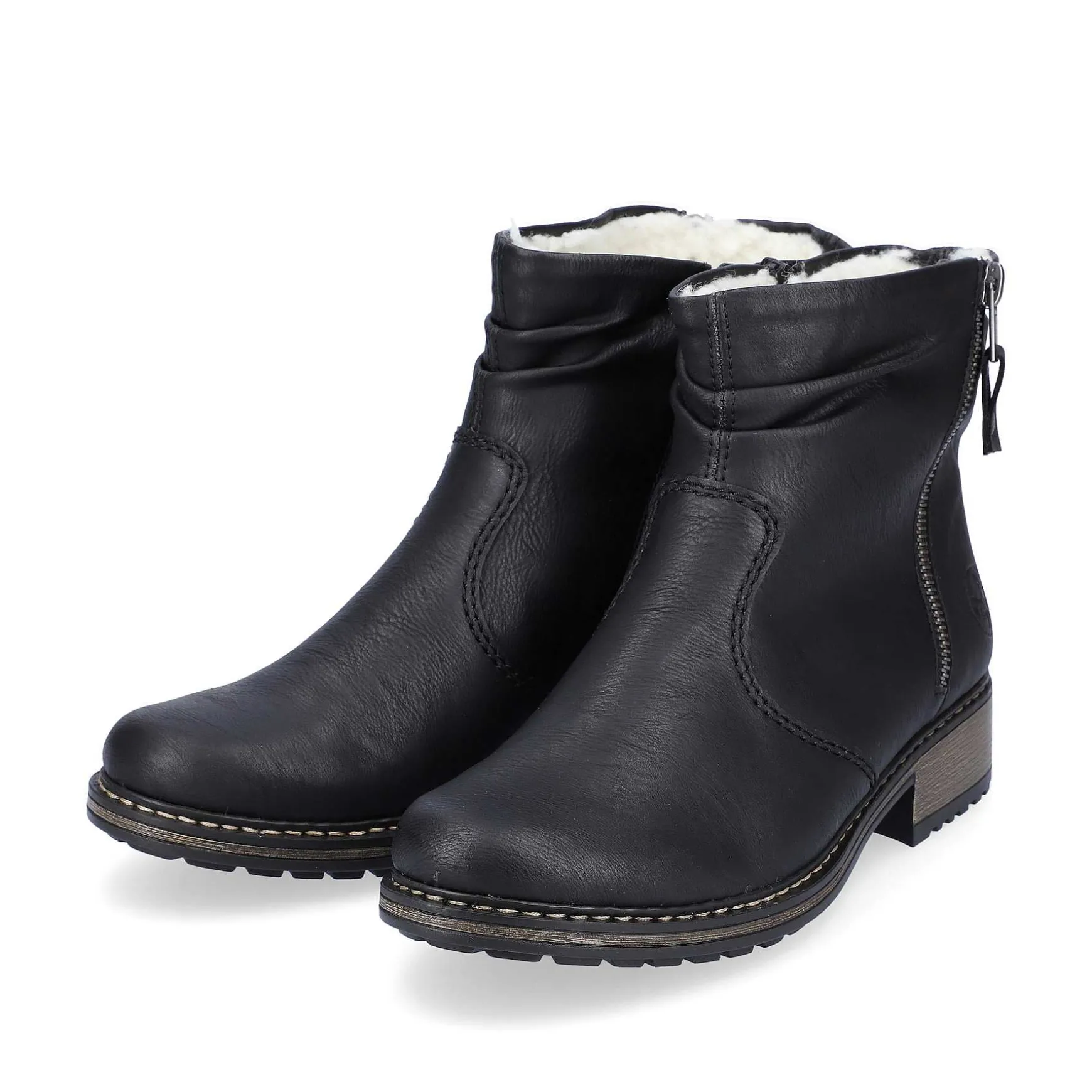 Rieker Women'S Short Boots Jet Black