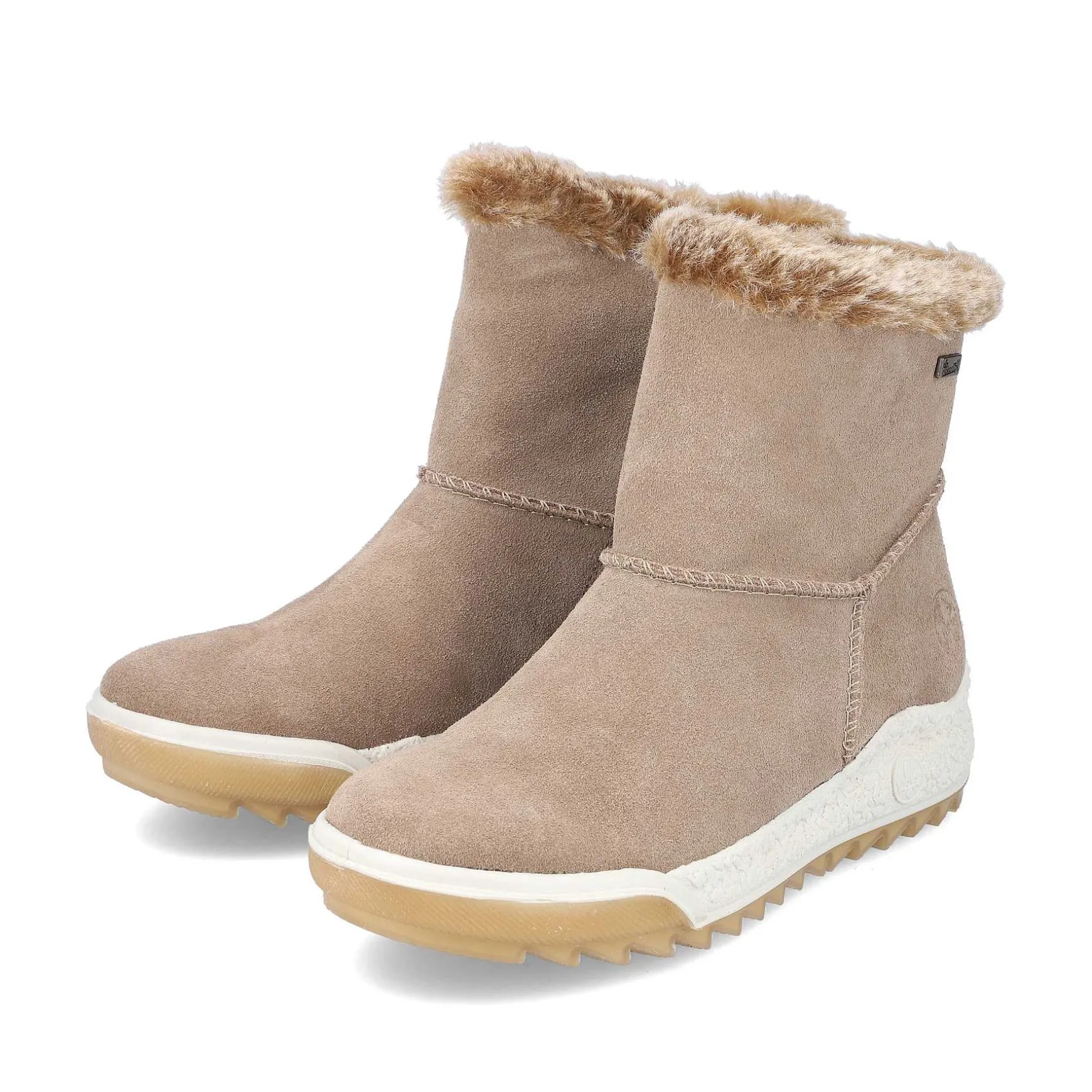 Rieker Women'S Short Boots Champagne