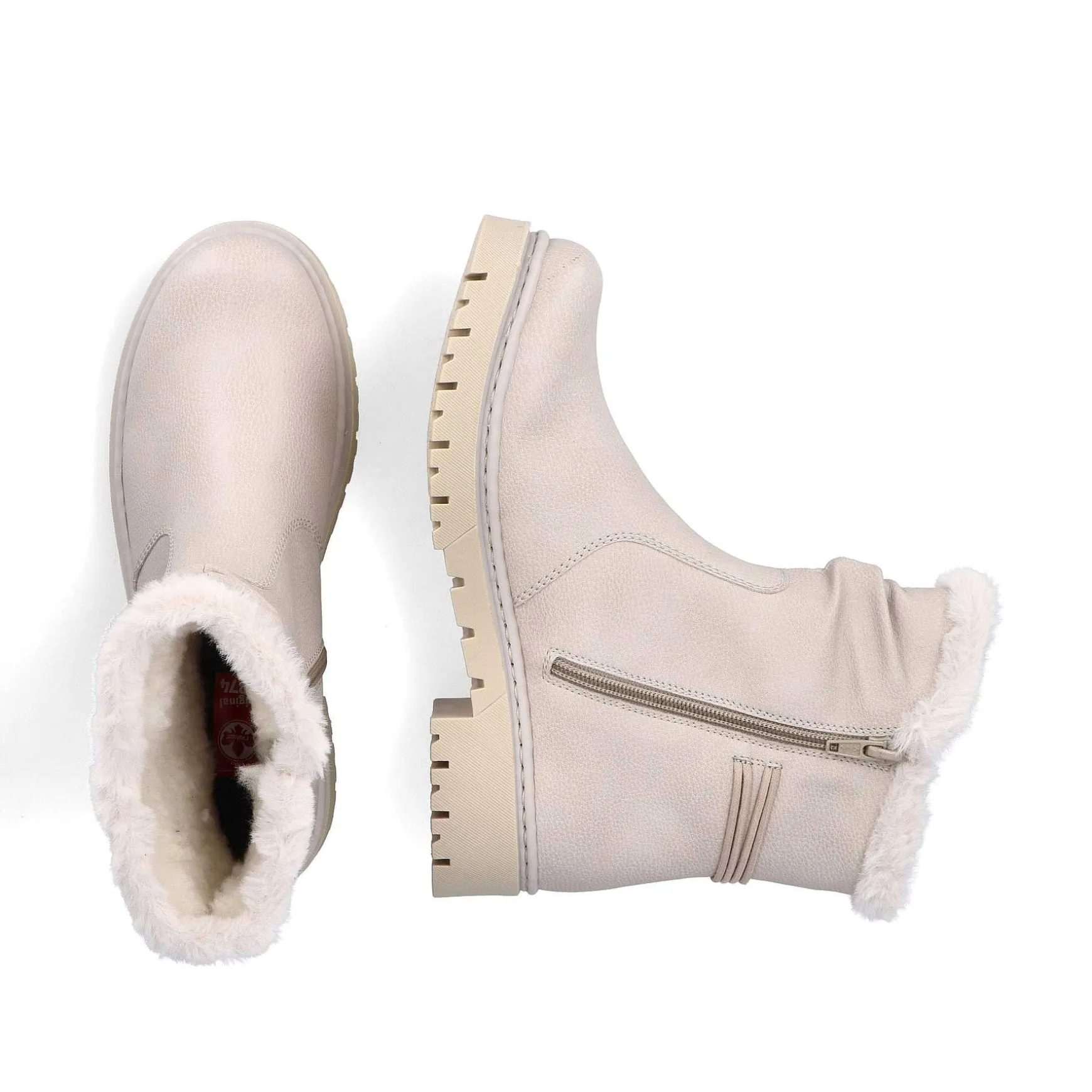 Rieker Women'S Short Boots Light Beige