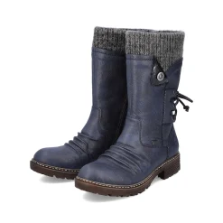 Rieker Women'S Short Boots Slate Blue