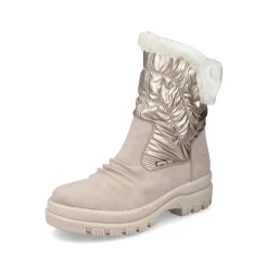 Rieker Women'S Short Boots Champagne