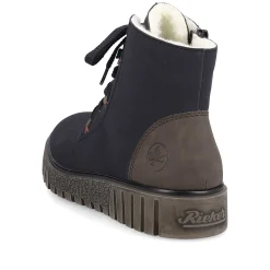 Rieker Women'S Short Boots Navy Blue