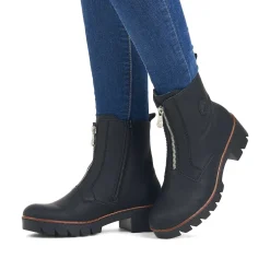 Rieker Women'S Short Boots Jet Black