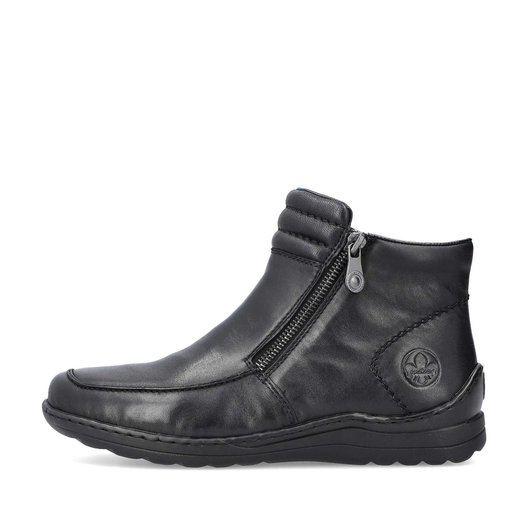 Rieker Women'S Short Boots Glossy Black