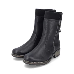 Rieker Women'S Short Boots Jet Black