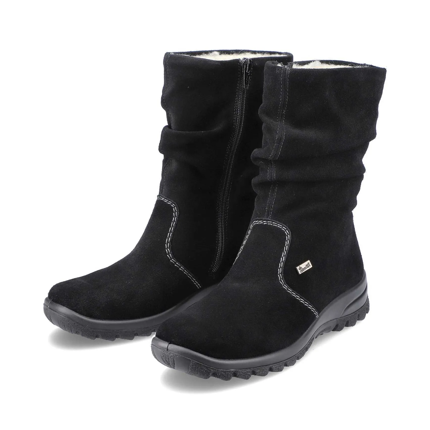 Rieker Women'S Short Boots Midnight Black
