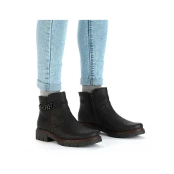 Rieker Women'S Short Boots Night Black