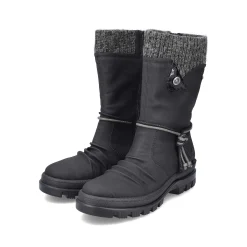 Rieker Women'S Short Boots Night Black