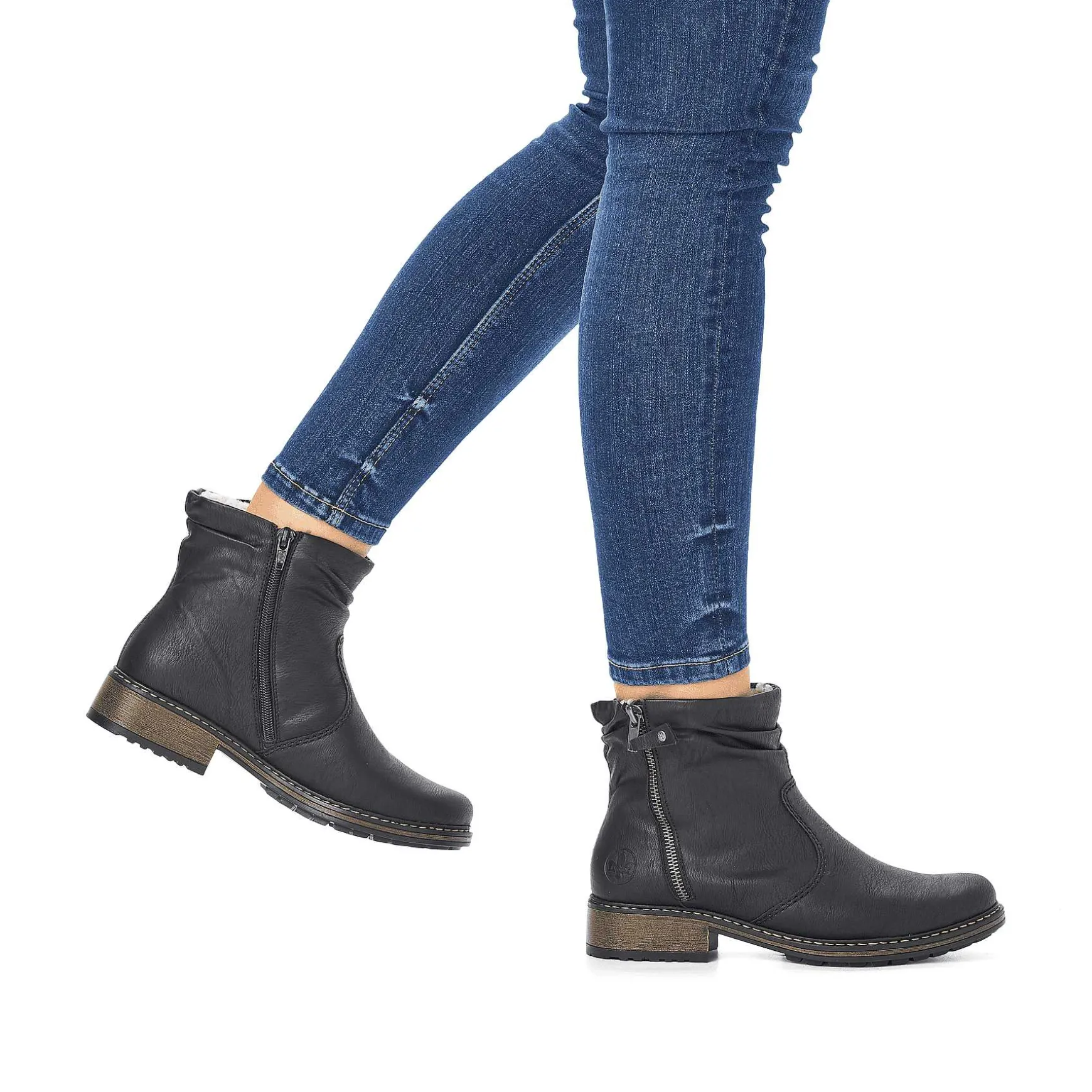 Rieker Women'S Short Boots Jet Black