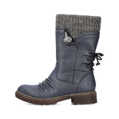 Rieker Women'S Short Boots Slate Blue