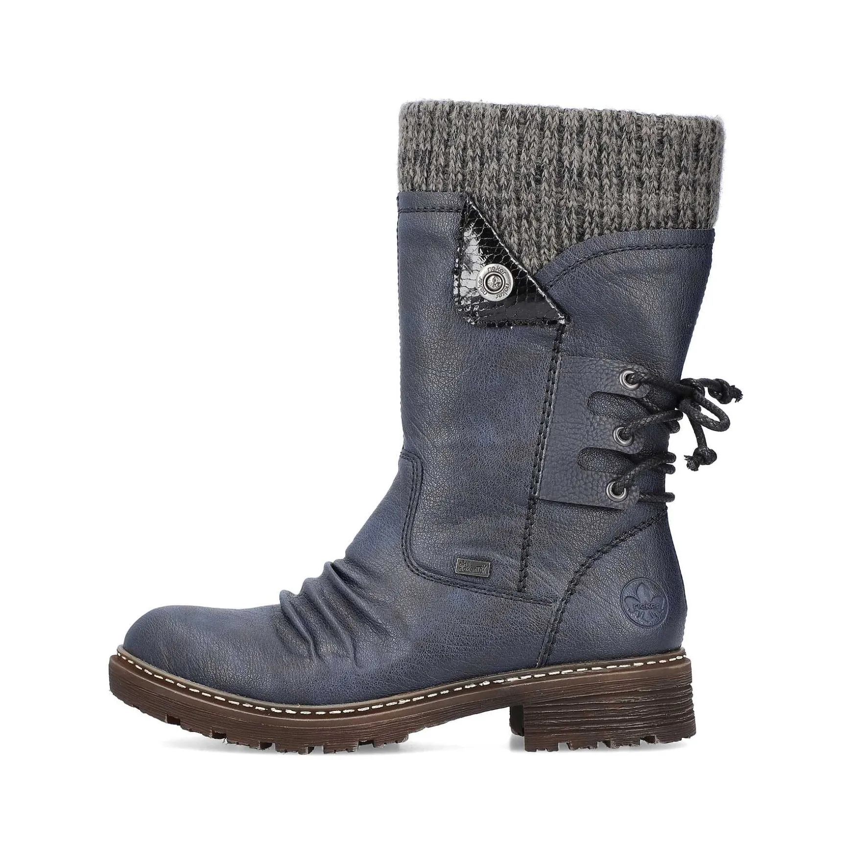 Rieker Women'S Short Boots Slate Blue