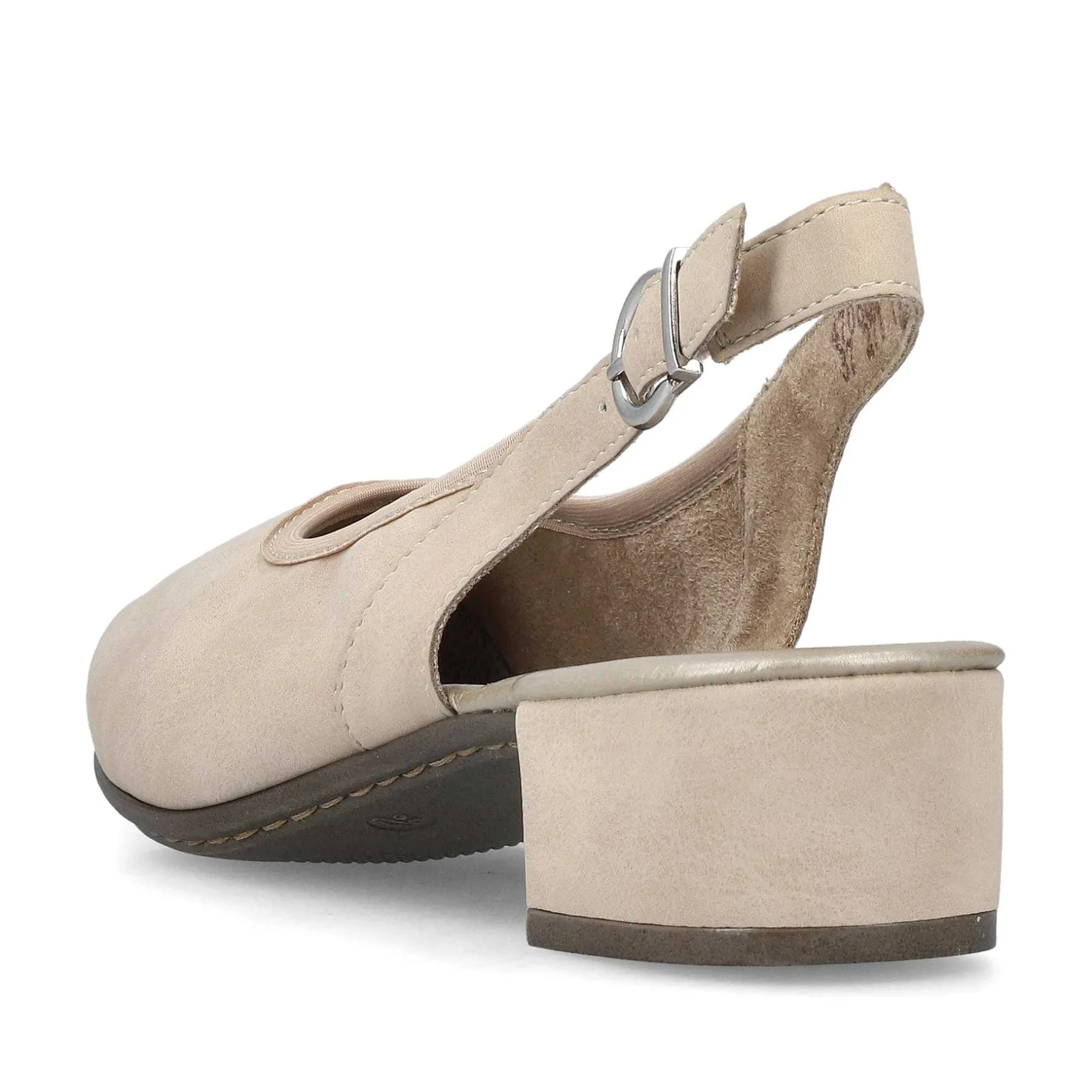 Rieker Women'S Slingback Pumps Champagne