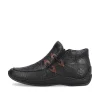 Rieker Women'S Slippers Asphalt Black
