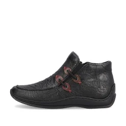 Rieker Women'S Slippers Asphalt Black