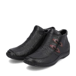 Rieker Women'S Slippers Asphalt Black