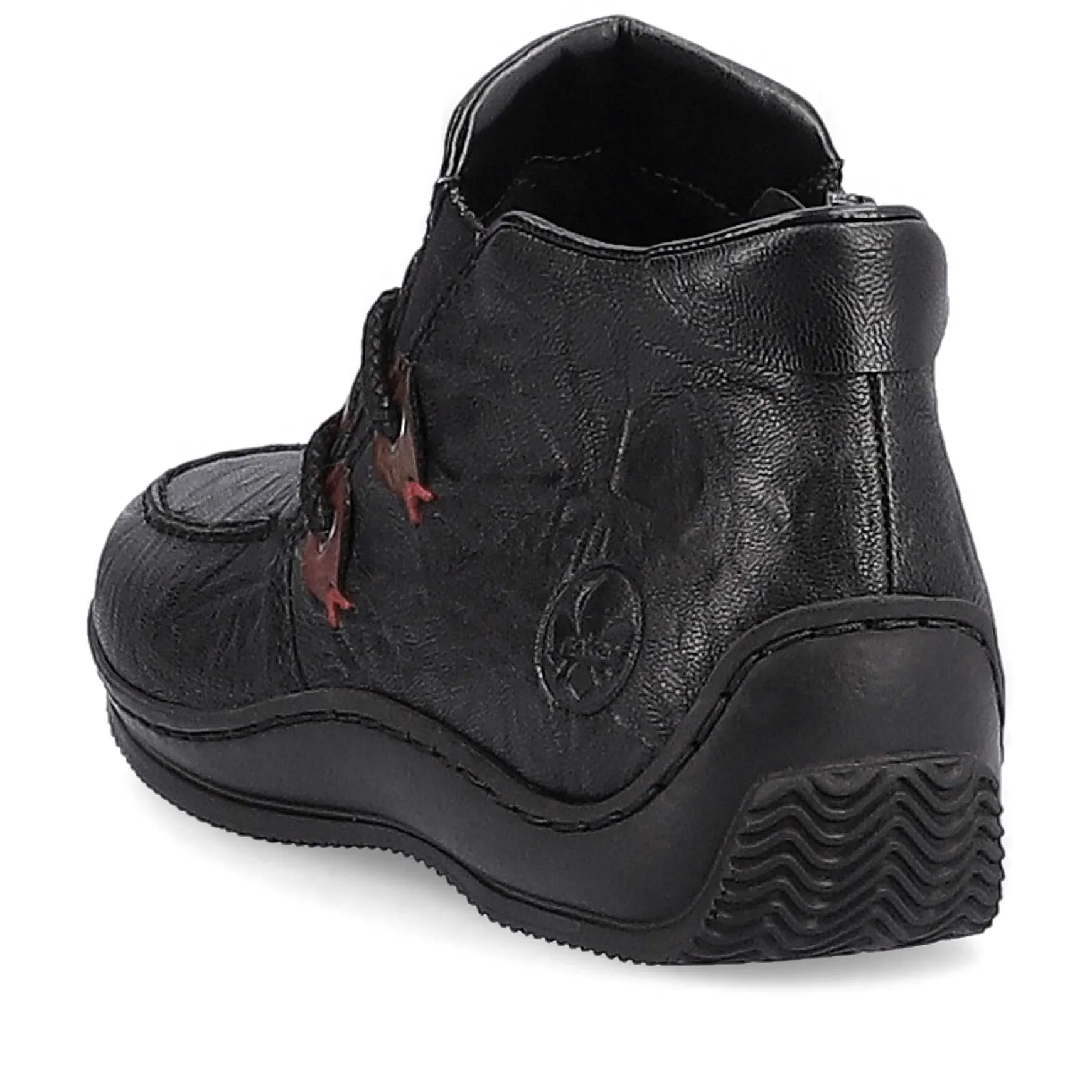 Rieker Women'S Slippers Asphalt Black