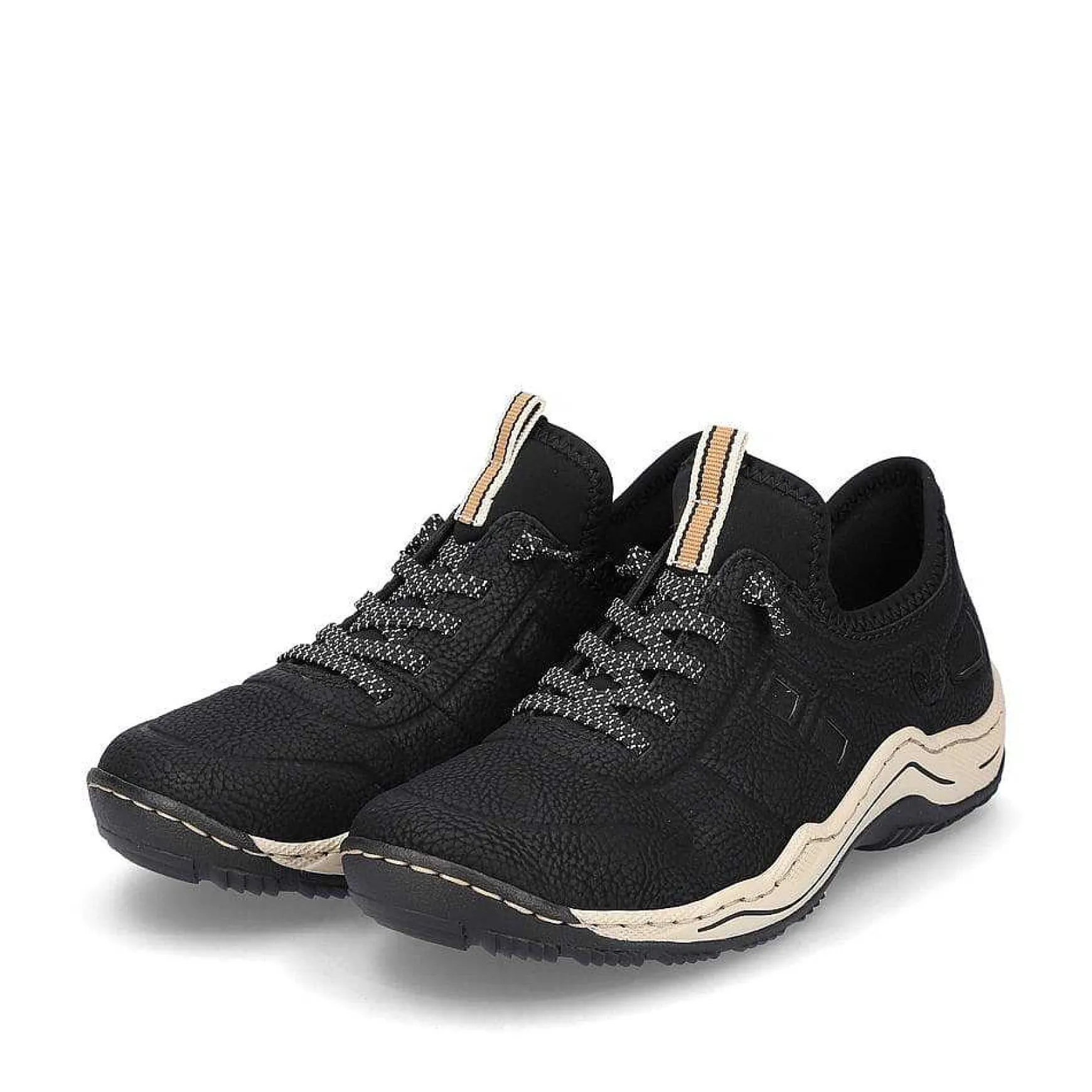 Rieker Women'S Slippers Asphalt Black