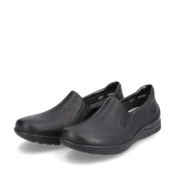 Rieker Women'S Slippers Asphalt Black