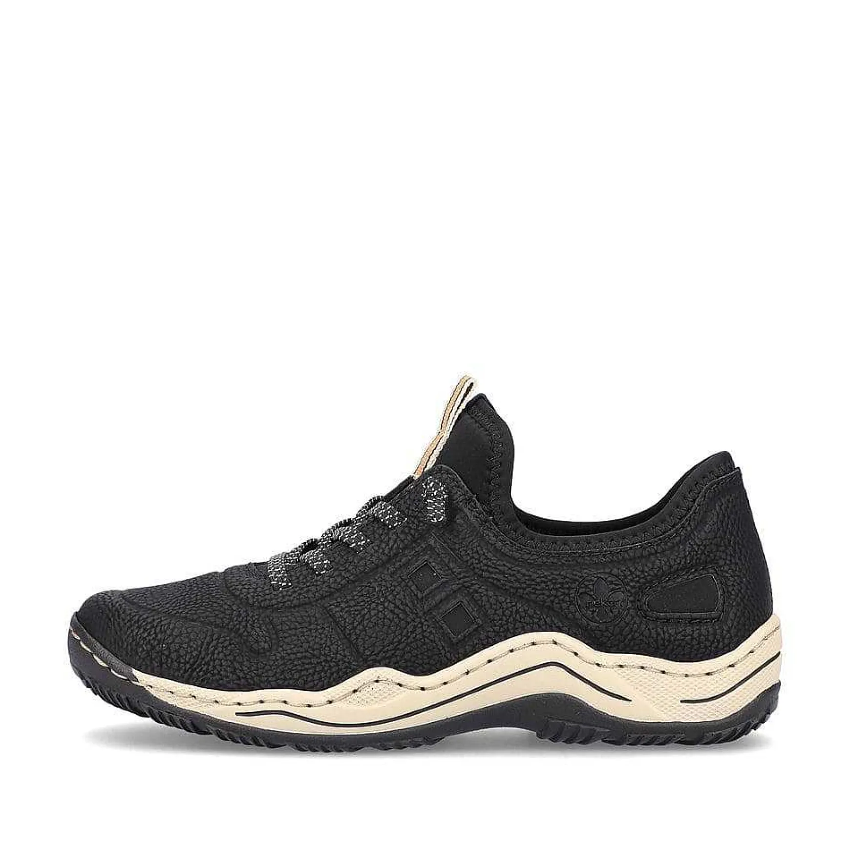 Rieker Women'S Slippers Asphalt Black
