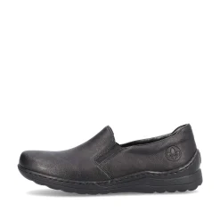 Rieker Women'S Slippers Asphalt Black
