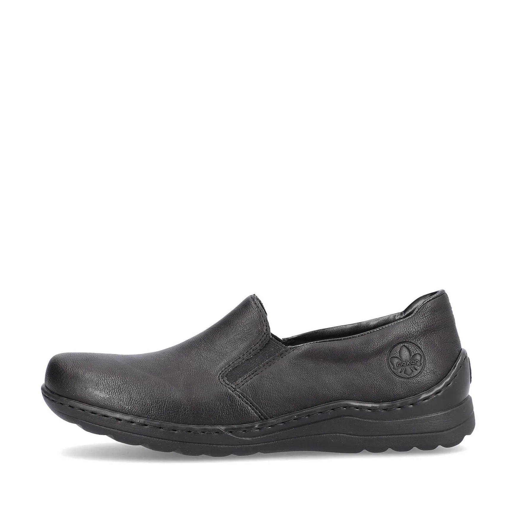Rieker Women'S Slippers Asphalt Black