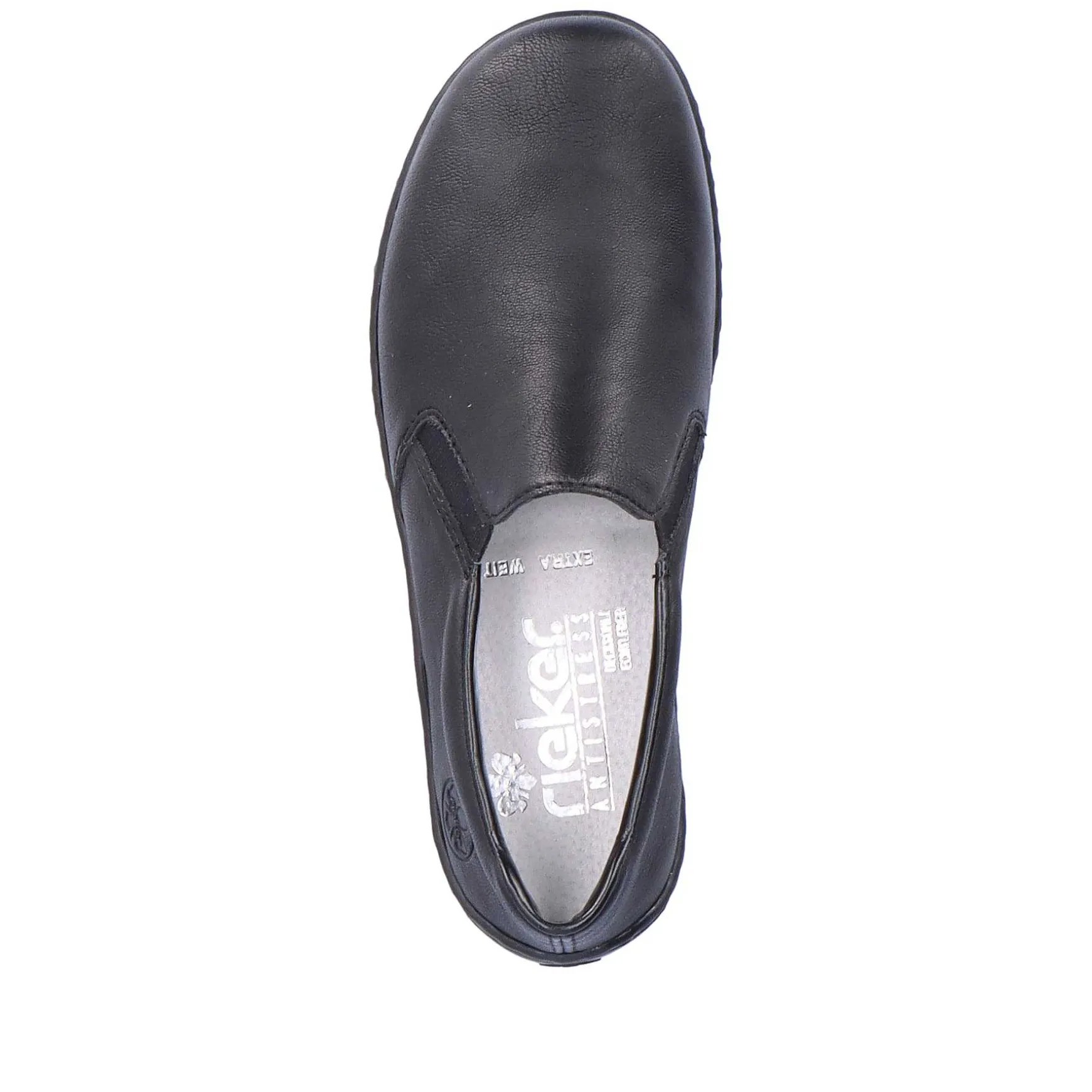 Rieker Women'S Slippers Asphalt Black